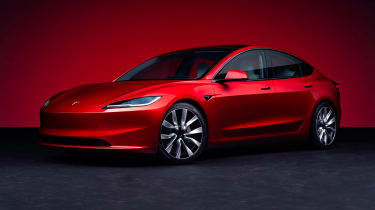 RUIYA Tesla Model 3 Kofferraummatte 2017-2023, Tesla Model 3 3D