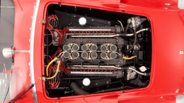 1957 Ferrari 335 engine - most expensive cars