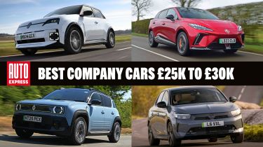 Best company cars for £25k to £30k - header image