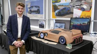 Future of car design - final year project, DTM 2030, by Harry Williams