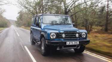 Ineos Grenadier facelift - front tracking