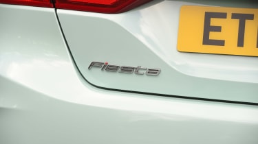 Ford Fiesta long term test - first report Fiesta badge