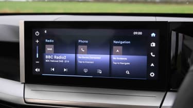 Vauxhall Frontera Electric - infotainment main menu