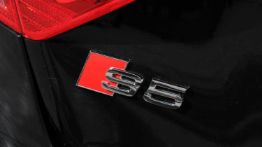 Audi S5 Cabriolet badge