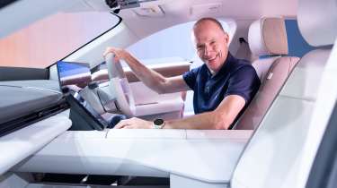 Jaguar Type 01 - interior Phil McNamara