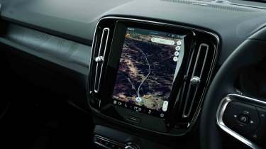Volvo EC40 - infotainment, sat-nav