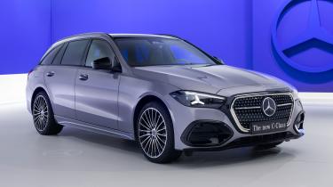 Mercedes C-Class Estate facelift - front
