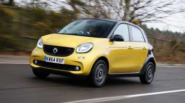 Smart ForFour - front tracking