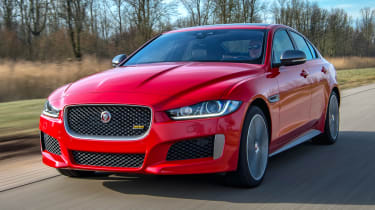 Jaguar XE and XF launched - front