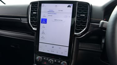 Ford Ranger - infotainment touchscreen