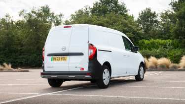 Nissan Townstar EV - rear 3/4 static