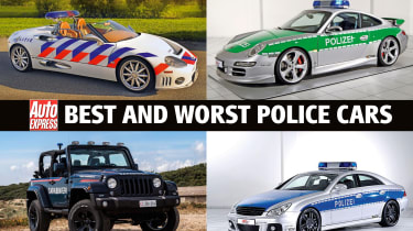 Best and worst police cars