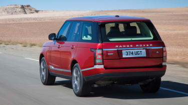 Range Rover rear tracking