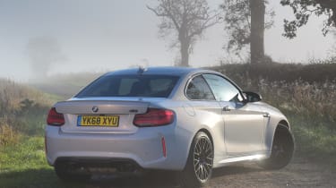 bmw m2 competition static rear