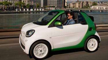Smart ForTwo Electric Drive Cabrio - front