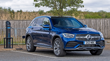 Mercedes GLC PHEV charging