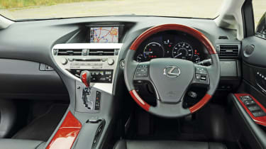 Lexus RX450h interior