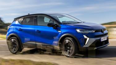 Renault Captur hybrid - front angled