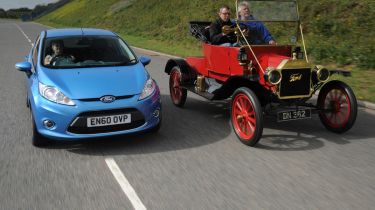 Ford Fiesta vs Model T