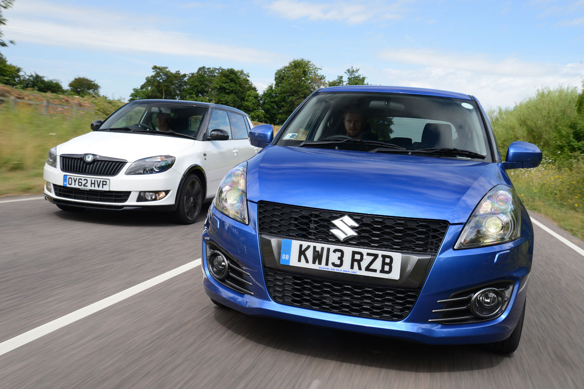 Suzuki Swift Sport vs Skoda Fabia  Auto Express