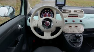 Fiat 500 Cult 2014 cabin