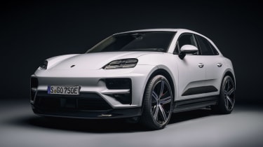 Porsche Macan EV - front studio