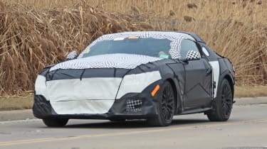 Ford Mustang 2024 spy - front