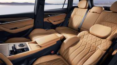 Geely Monjaro SUV - reclined seats
