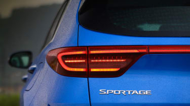 Kia Sportage - rear badge