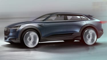 Audi Q6 e-tron sketch