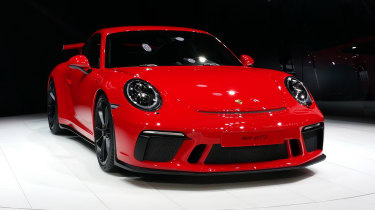 Porsche 911 GT3 show - full front
