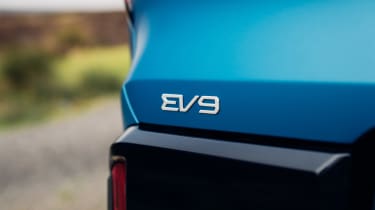 Kia EV9 UK - rear badge