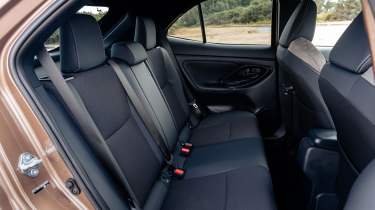 Toyota Yaris Cross facelift - rear seats