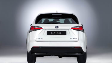Lexus NX revealed tail