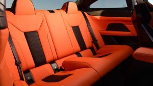 BMW M4 Competition - rear seats