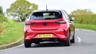 Vauxhall Corsa GS - rear cornering