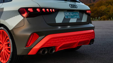 Audi S3 prototype - rear detail