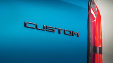 Ford E-Transit Custom - rear &#039;Custom&#039; badge