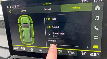 Dacia Bigster Journey hybrid 155 - sensor noise