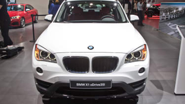 BMW X1 facelift Detroit nose