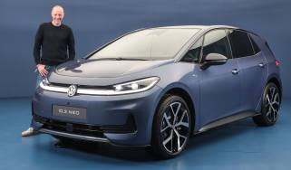 Phil McNamara with the Volkswagen ID.3 Neo