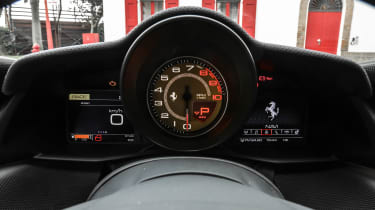 Ferrari 488 Pista - dials