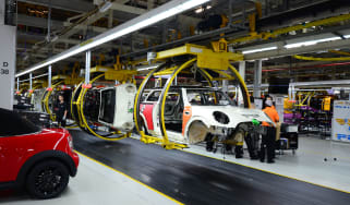 MINI factory tour - production line