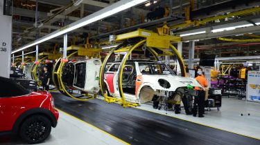 MINI factory tour - production line