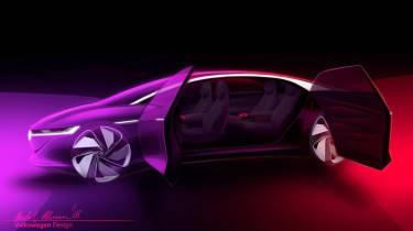 Volkswagen I.D. Vizzion concept teaser