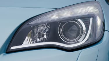 Vauxhall Astra headlight detail