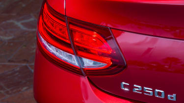 Mercedes C-Class Coupe rear light