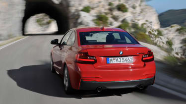 BMW 2 Series coupe 2014 rear