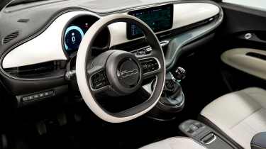 New Fiat 500 Hybrid - interior overview