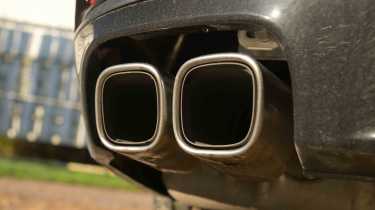 Audi A5 Avant - exhaust tip detail